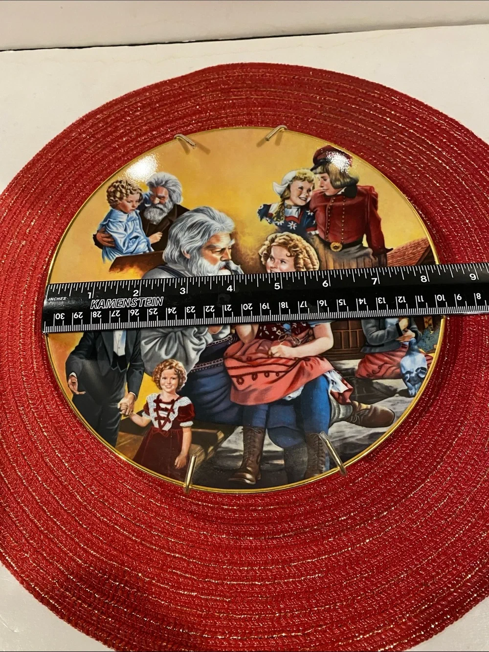 Vintage Shirley Temple Classics “Heidi” Collector’s Plate